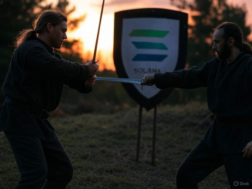 There's a duel in Solana for the MemeCoins market