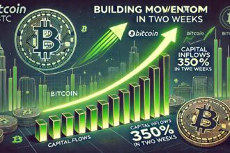 Bitcoin Indicator Signals Momentum Building – Capital Inflows Surge 350% In Two Weeks