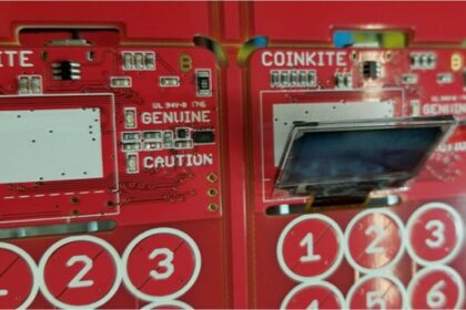 Visual de la ColdCard.