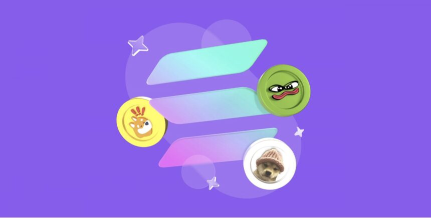 Pi coin riding on Bull sorounded by bears