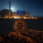 How did the European blackout affect the Bitcoin network?