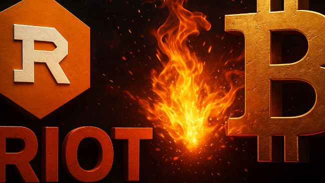 Riot will produce 463 BTC in April during the strategic transition