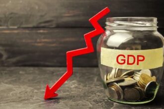 Bitcoin drops slightly as the US economy shrinks