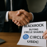 BlackRock rates Circle's shares, 10% purchases of USDC Station
