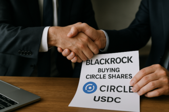 BlackRock rates Circle's shares, 10% purchases of USDC Station