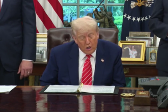 Trump announces a "historical agreement" with the UK. Bitcoin shoots 100k