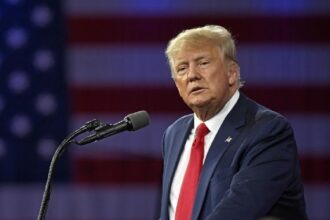 President Donald Trump issues critical statements about tariffs and Federal Reserve Chairman Jerome Powell