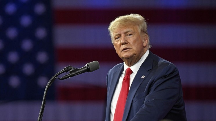 President Donald Trump issues critical statements about tariffs and Federal Reserve Chairman Jerome Powell