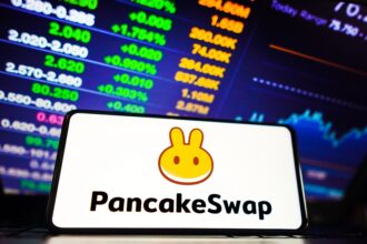 Pancakeswap records predict token cake climbing