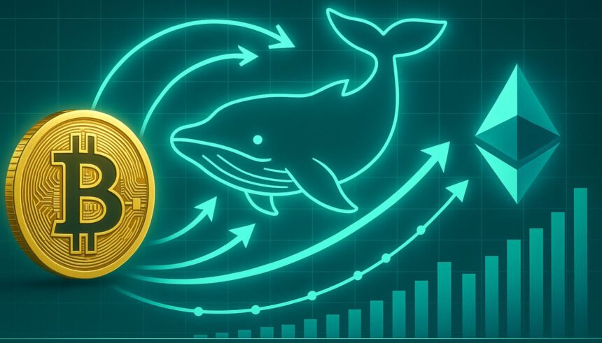 Bitcoin Whale Turns To Ethereum: Driving $3.5B In Crypto Transactions
