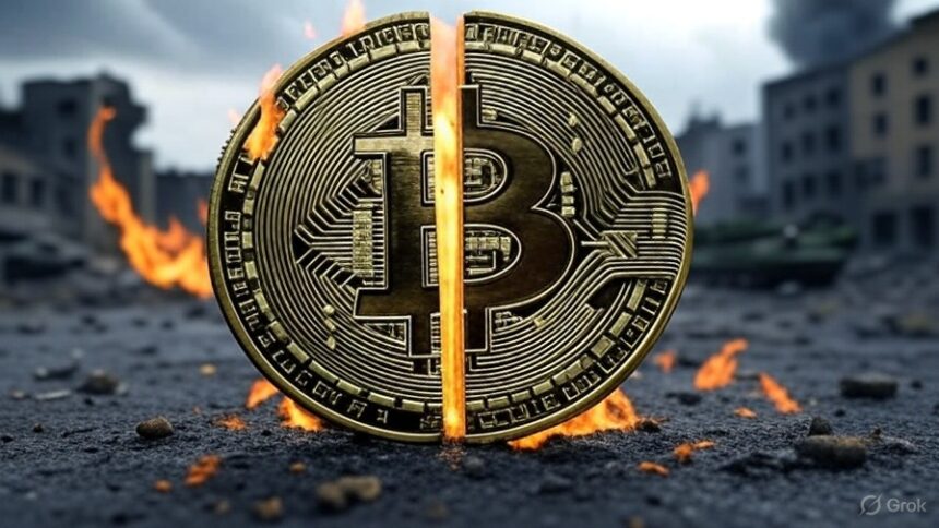 What does the community think about the possibility of Bitcoin branching?