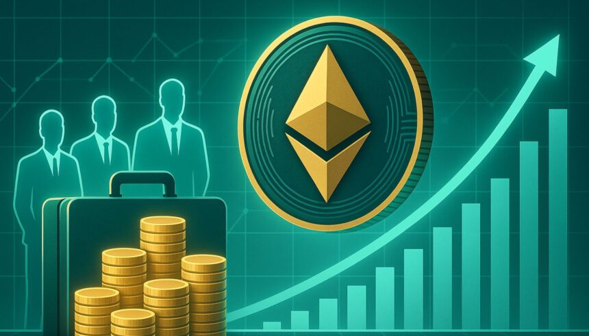 Institutional players add 218,750 Etherrium ($ 943m) in 2 days: Betting large money on ETH
