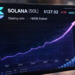 Solana staking hits all-time high