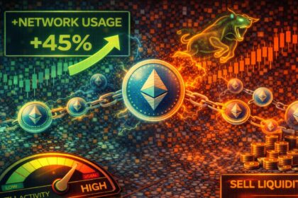 Ethereum Network Usage Jumps Nearly 45% As Bulls Push to Reclaim Higher Levels