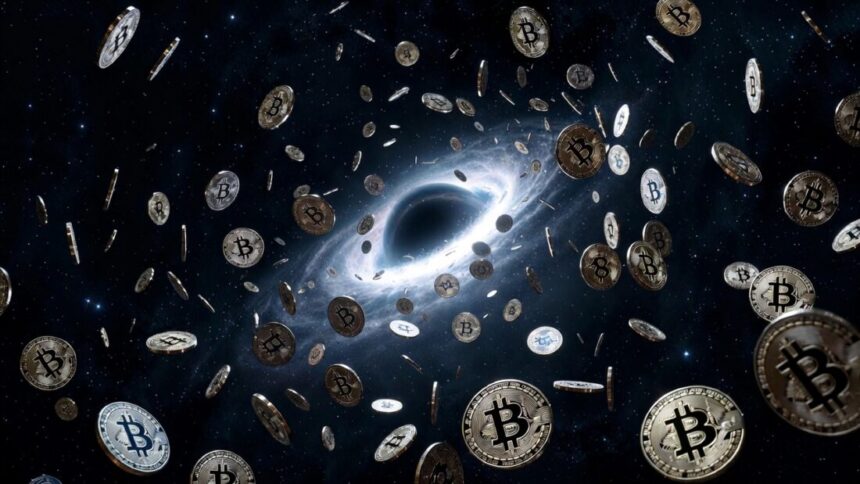40,000 Bitcoins fall into corporate “black holes” every month