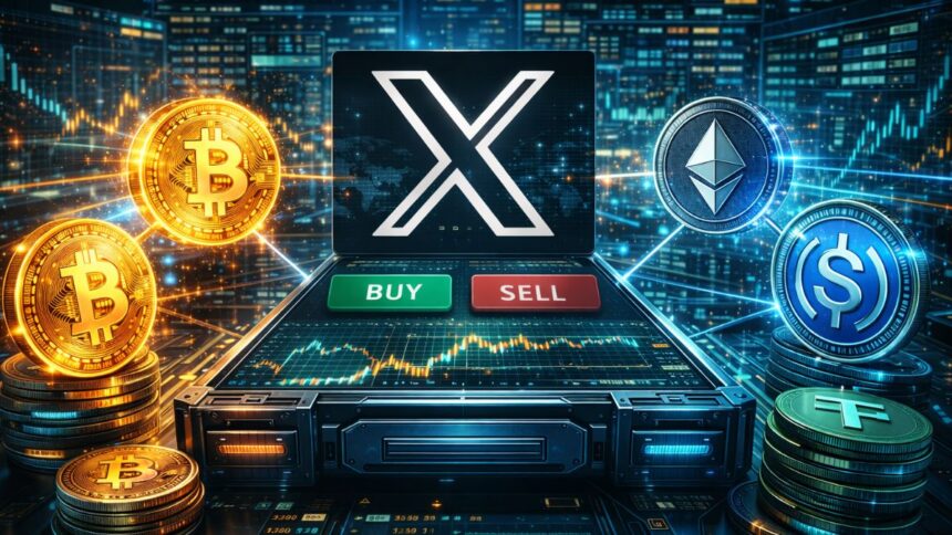X to launch real-time cryptocurrency trading feature within two weeks