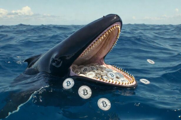 Bitcoin whales go wild during market crash