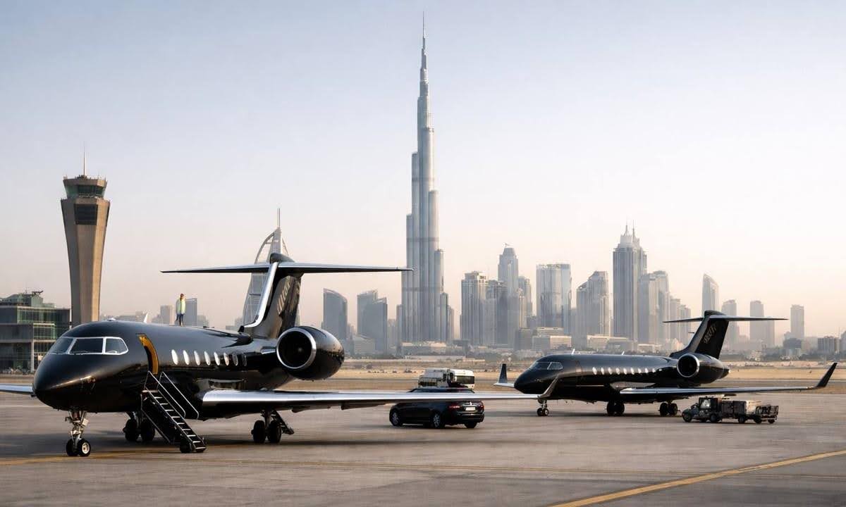 1win arranges charter flights for VIP customers from UAE