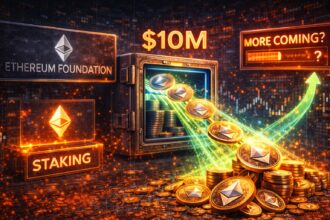Ethereum Foundation Moves $10M ETH After First-Ever Staking — More Coming?