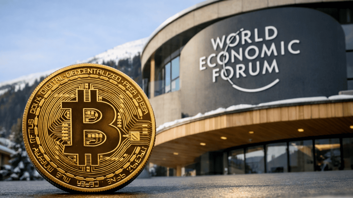 Bitcoin joins discussion on the future of money at Davos