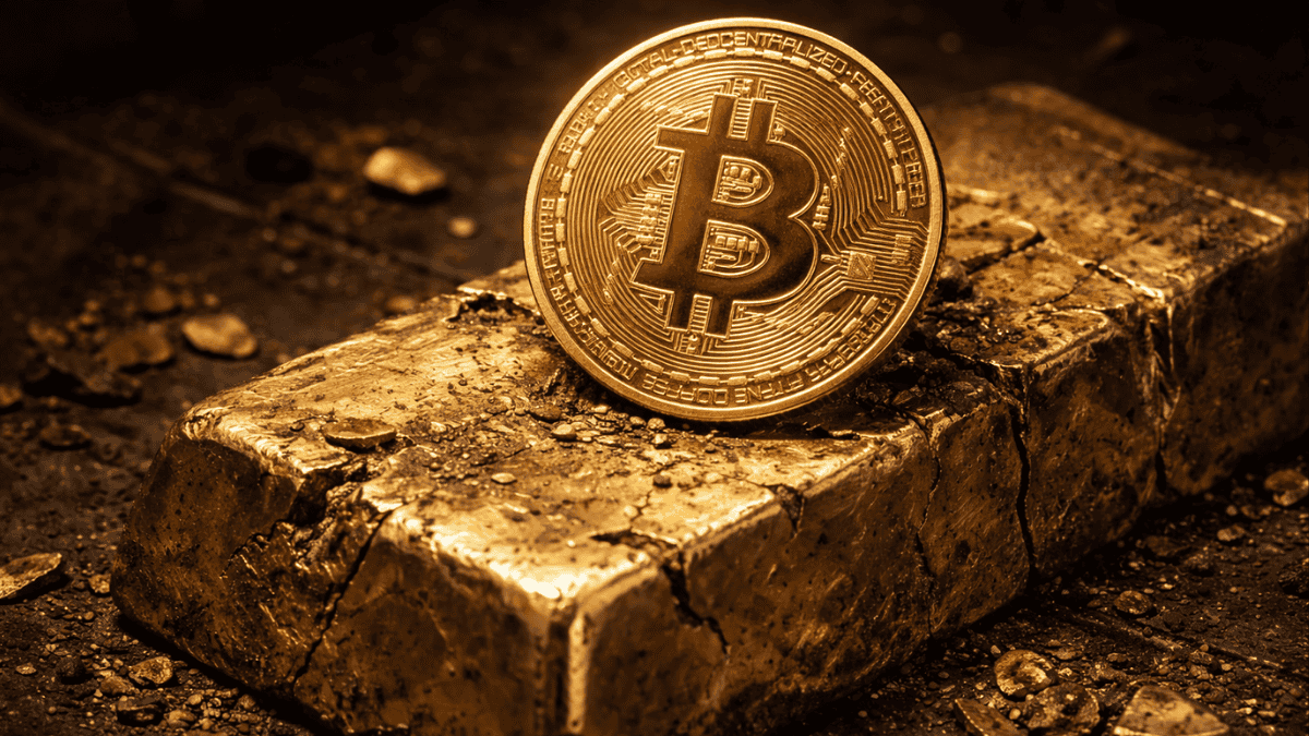 Bitcoin is rising, gold is falling, has capital turnover started?